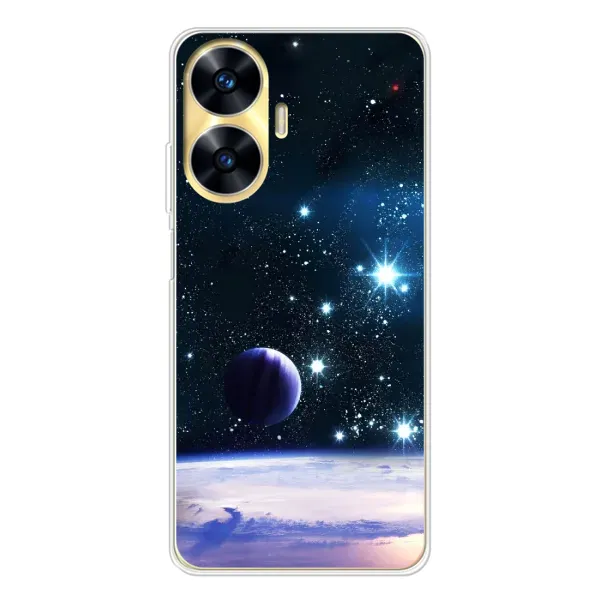 Чехол с рисунком «Космический вид» для Realme C56 Чехол с рисунком «Космический вид» для Realme C56