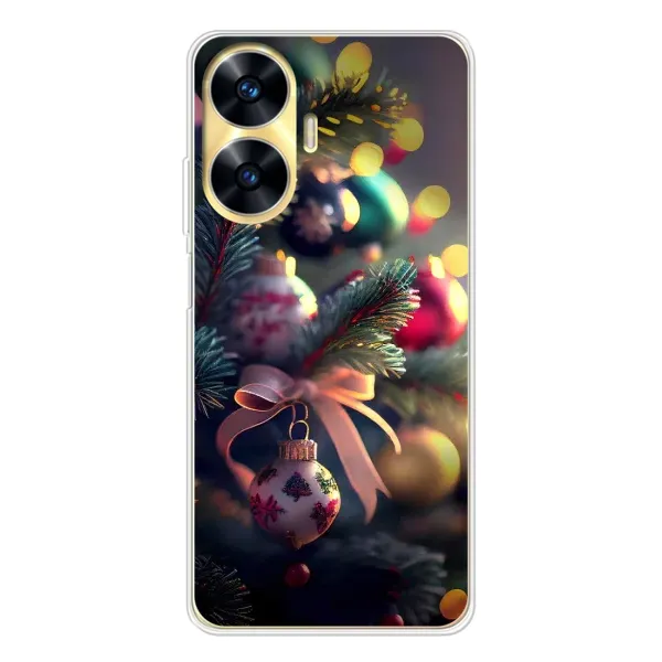 Чехол с рисунком «Красивая елочка» для Realme C56 Чехол с рисунком «Красивая елочка» для Realme C56