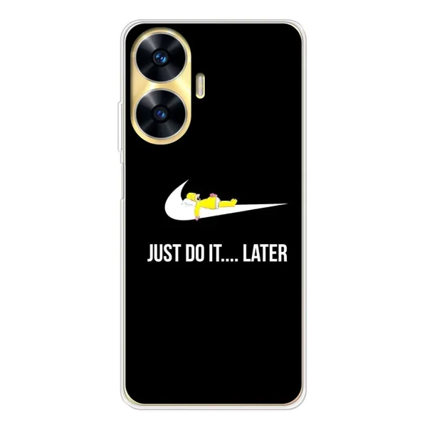Чехол с рисунком «Later» для Realme C56 Чехол с рисунком «Later» для Realme C56