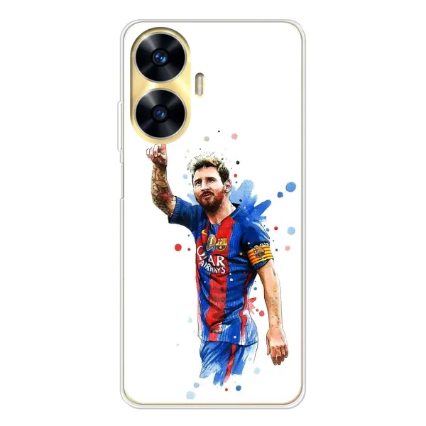 Чехол с рисунком «Leo Messi» для Realme C56 Чехол с рисунком «Leo Messi» для Realme C56