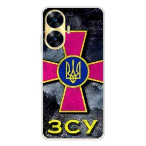 ЗСУ Чехлы (TPU) для Realme C56 (Лого ЗСУ)