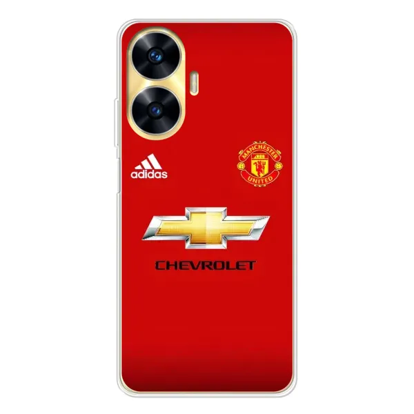 Чехол с рисунком «Man United» для Realme C56 Чехол с рисунком «Man United» для Realme C56