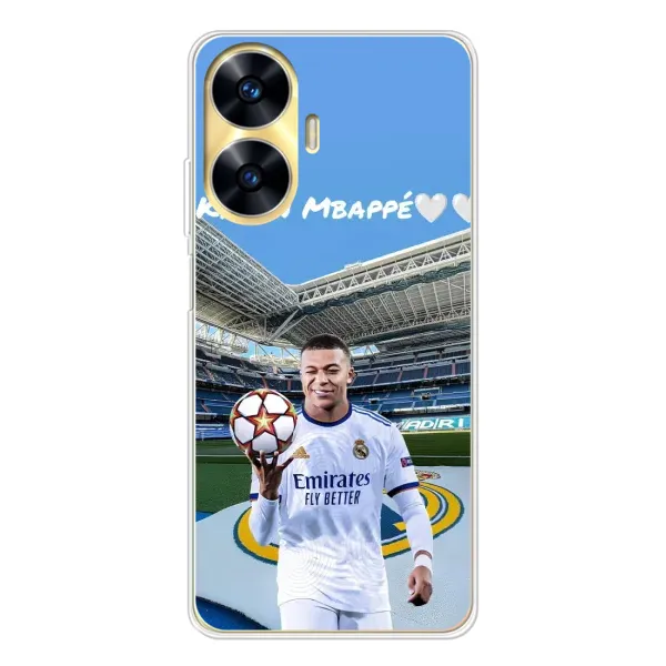 Чехол с рисунком «Mbappe Real» для Realme C56 Чехол с рисунком «Mbappe Real» для Realme C56