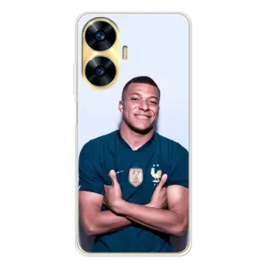 Чохол (TPU) з Футболістом на Realme C56 (Мбаппешичка)