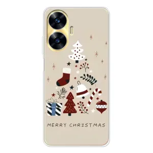 Чохол Санта Клаус для Realme C56 (Merry Christmas)