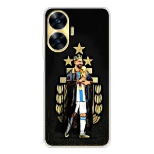 Чохли Лео Мессі Аргентина для Realme C56 (Мессі король)