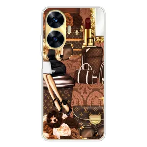 Чехол Стиль Louis Vuitton на Realme C56 (Мода Луи Виттон)