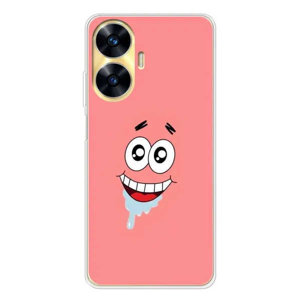 Чехол с рисунком «Мордочка Патрика» для Realme C56 Чехол с рисунком «Мордочка Патрика» для Realme C56