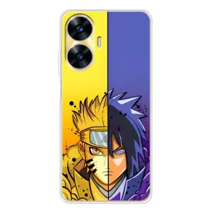Купить Чохли на телефон з принтом Anime для Realme C56 (Naruto Vs Sasuke)