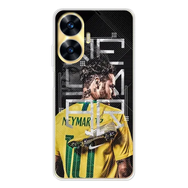 Чехол с рисунком «Neymar 10» для Realme C56 Чехол с рисунком «Neymar 10» для Realme C56