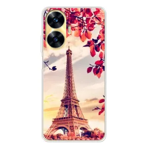 Чехол с Эйфелевой башней на Realme C56 (Paris photo)