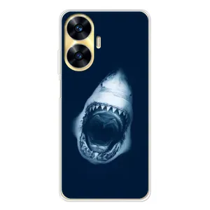 Силиконовый бампер с картинкой животных для Realme C56