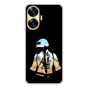 Чохол з картинкою "Герой Pubg" на Realme C56 (Пубг мен)