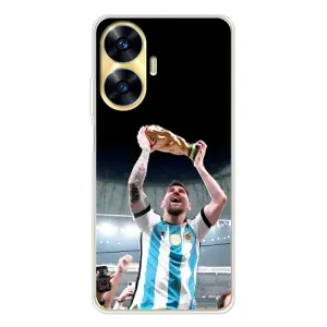 Чохли Лео Мессі Аргентина для Realme C56 (Щасливий Мессі)