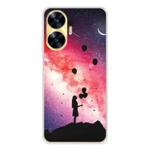 Силіконові Чохли Коханій людині для Realme C56 (Кулі в небі)