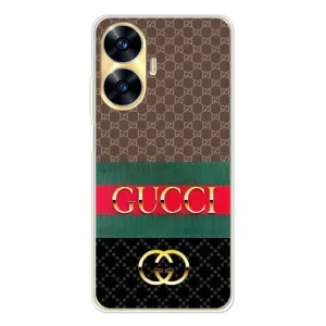 Чехлы Бренд GUCCI для Realme C56 (Стиль GUCCI)