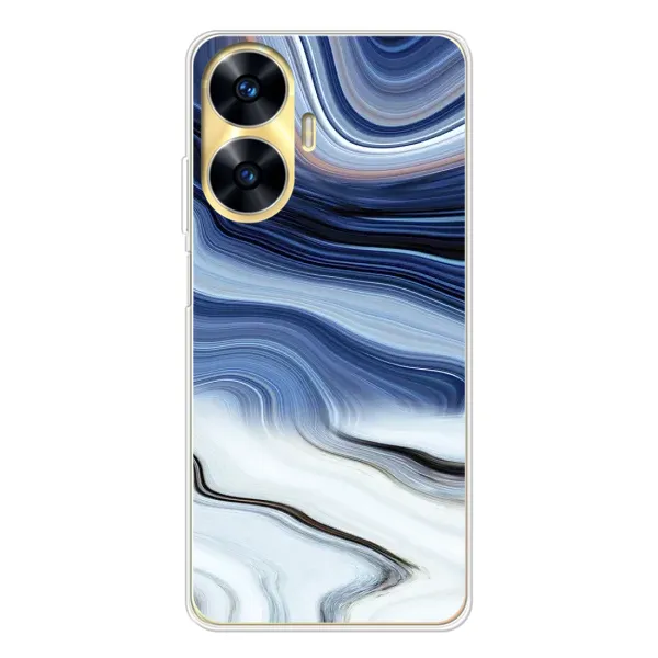Чехол с рисунком «Светлый мрамор» для Realme C56 Чехол с рисунком «Светлый мрамор» для Realme C56