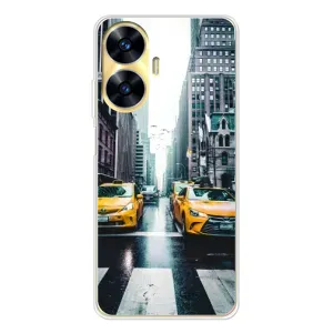 Силиконовый бампер (Работники) на Realme C56 (Такси)