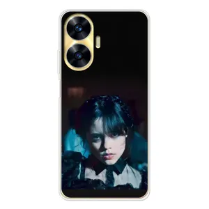 Чехлы с принтом Уэнсдей на Realme C56 (Танец Уэнсдей)