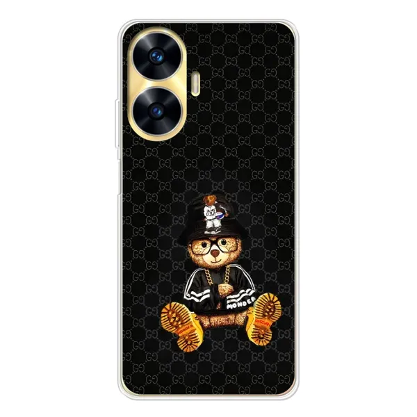 Чехол с рисунком «Тедди Гуччи» для Realme C56