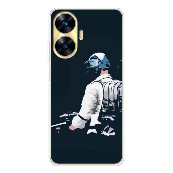 Чехол с рисунком «В экиперовке» для Realme C56 Чехол с рисунком «В экиперовке» для Realme C56