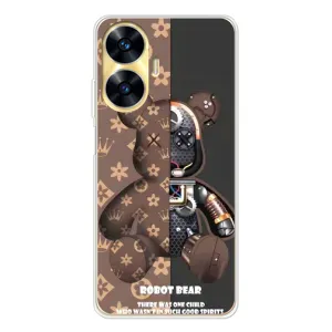 Силиконовый чехол для Realme C56 (Медмедь Луи Виттон)