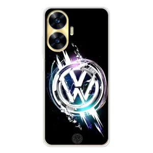 Чехол "Фольксваген" для Realme C56 (Volkswagen на черном)