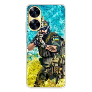 ЗСУ Чехлы (TPU) для Realme C56 (ЗСУ Воин)