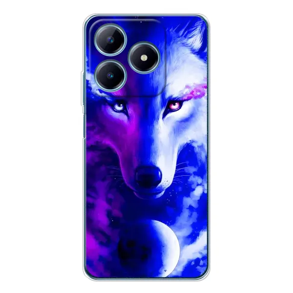 Чехол с рисунком «Арт-Волк» для Realme C61 Чехол с рисунком «Арт-Волк» для Realme C61