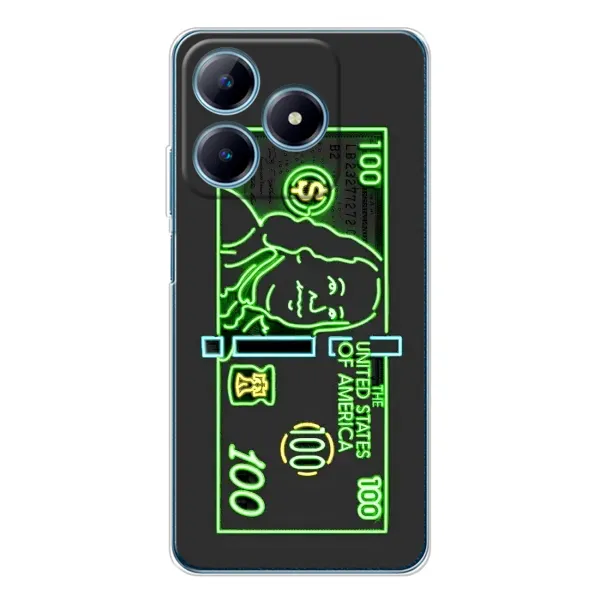 Чехол с рисунком «Баксы» для Realme C61