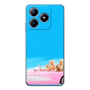 Силиконовый Чехол Барби Фильм на Realme C61 (Барби и Кен)