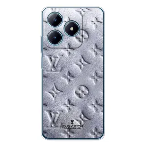 Текстурний Чохол Louis Vuitton для Реалмі С61 (Білий ЛВ)