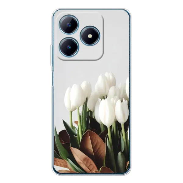 Чехол с рисунком «Букет тюльпанов» для Realme C61 Чехол с рисунком «Букет тюльпанов» для Realme C61
