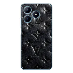 Текстурний Чохол Louis Vuitton для Реалмі С61 (Чорний ЛВ)