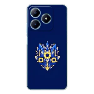 Чехол Укр Символика для Realme C61 (Цветущий Герб)