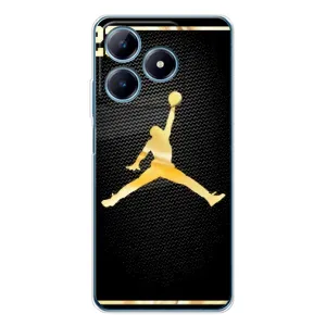 Силіконовый Чохол Nike Air Jordan на Реалмі С61 (Джордан 23)