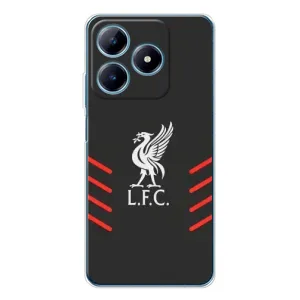 Силиконовые Чехлы принт Футбол на Realme C61 (Эмблема Liverpool)