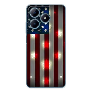 Чехол Флаг USA для Realme C61 (Флаг США 2)