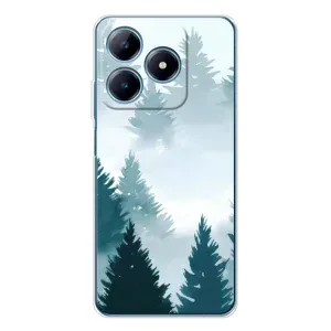 Летний Чехол на Realme C61 (Горный лес)