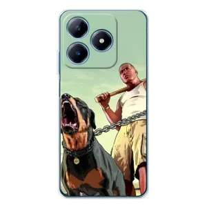 Чехол с рисунком «GTA» для Realme C61