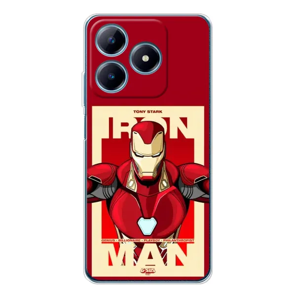 Чехол с рисунком «Iron man» для Realme C61 Чехол с рисунком «Iron man» для Realme C61