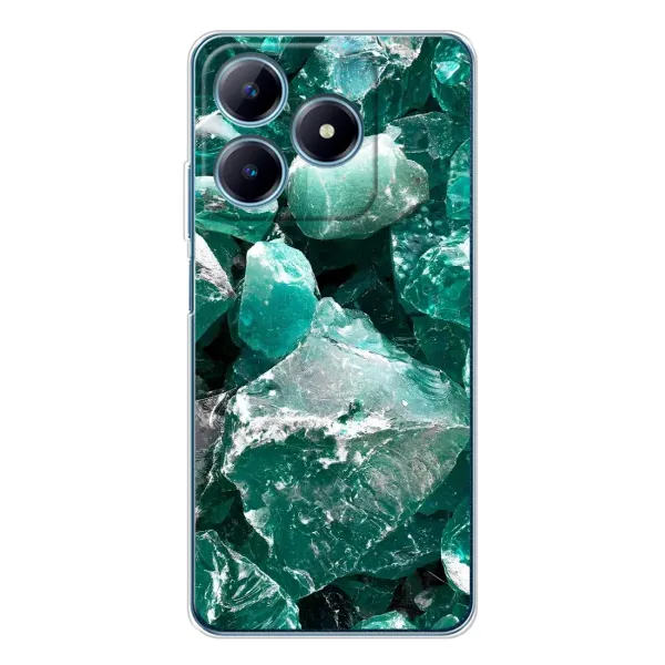 Чехол с рисунком «Изумруд» для Realme C61