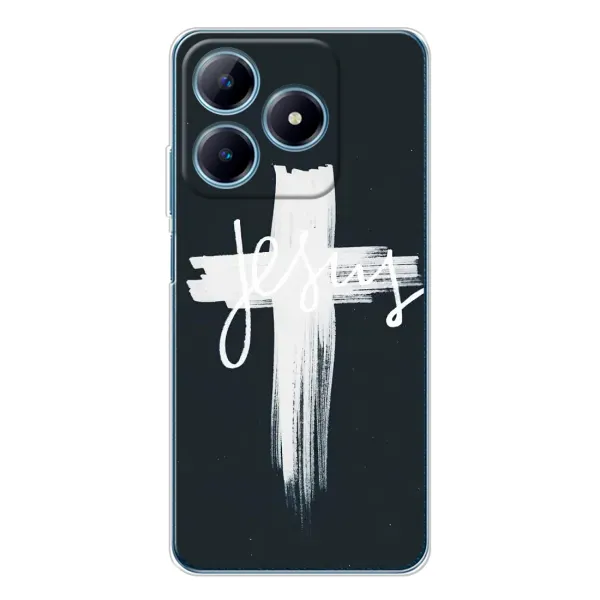 Чехол с рисунком «Jesus» для Realme C61 Чехол с рисунком «Jesus» для Realme C61