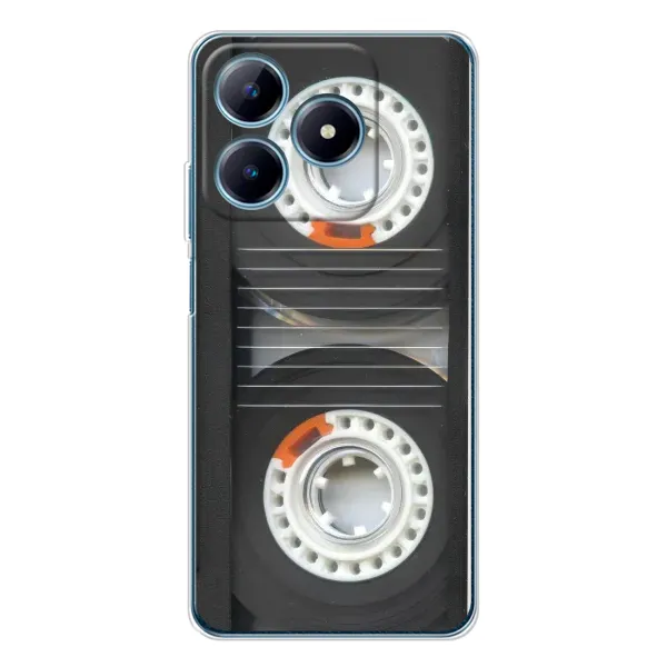 Чехол с рисунком «Кассета магнитофона» для Realme C61 Чехол с рисунком «Кассета магнитофона» для Realme C61
