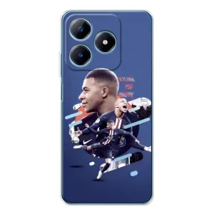 Чехол (TPU) с Футболистом на Realme C61 (Килиан)