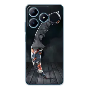 Чехол с рисунком «Кинжал КС ГО» для Realme C61