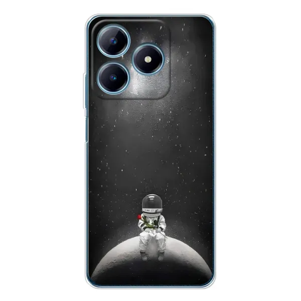 Чехол с рисунком «Космонавт романтик» для Realme C61 Чехол с рисунком «Космонавт романтик» для Realme C61