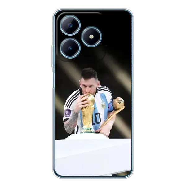 Чехол с рисунком «Кубок Мира» для Realme C61