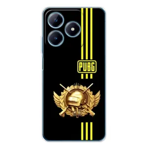Чохол (TPU) з картинкою "Лого Пабг" на Реалмі С61 (Логотип PUPG)