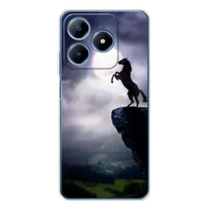 Чехлы с изображением разных животных для Realme C61 (Лошадь)
